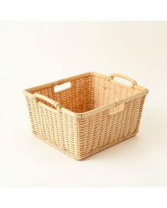 Shore Crest Empty Storage Basket - Beige (synthetic illustration; no displayed measurements)