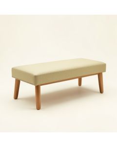 Haddix Upholstered Wood Bench (synthetic illustration; no displayed measurements)