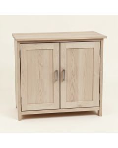 Phillips With Wooden Top 2 Door Accent Cabinet (synthetic illustration; no displayed measurements)