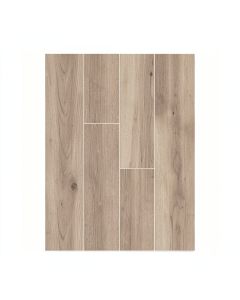 Havenwood Random Sized Porcelain Wood Look Mosaic Tile (synthetic illustration; no displayed measurements)