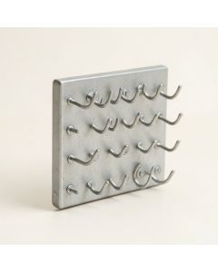 12 Hooks Overdoor Organizer (synthetic illustration; no displayed measurements)