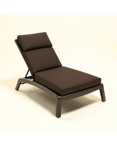 77.5 '' Long Reclining Single Chaise With Cushions (synthetic illustration; no displayed measurements)