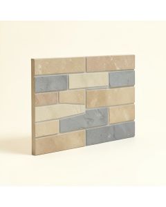 Tribeca 2 '' X 10 '' Porcelain Brick Look Wall & Floor Tile (synthetic illustration; no displayed measurements)