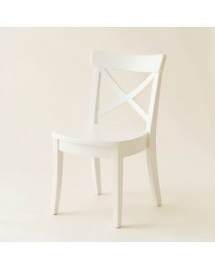 Dawn Field Dining Chair - White (synthetic illustration; no displayed measurements)