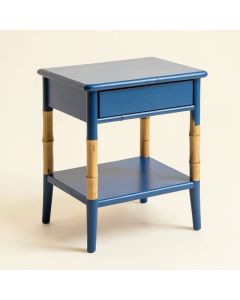 Linden Falls Side Table - Blue (synthetic illustration; no displayed measurements)