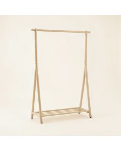 Brook Canyon Empty Garment Rack - Beige (synthetic illustration; no displayed measurements)