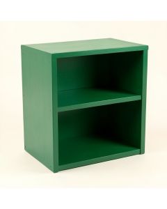 Elm Bluff Low Toy Storage Unit - Green (synthetic illustration; no displayed measurements)