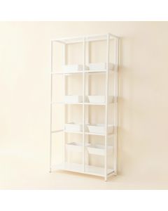 Slate Arc Empty Vertical Garden Frame - White (synthetic illustration; no displayed measurements)