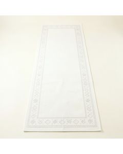 Summit Bridge Narrow Runner Rug - White (synthetic illustration; no displayed measurements)