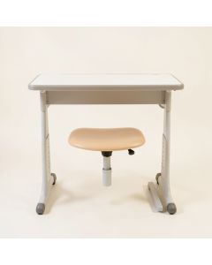Onley Height Adjustable Kids Art Desk And Chair Set (synthetic illustration; no displayed measurements)