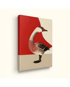 Canadian Geese Graphic Art On Canvas (synthetic illustration; no displayed measurements)