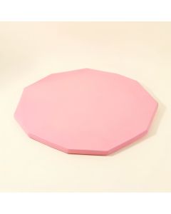 Hard Floor Nonagon Chair Mat (synthetic illustration; no displayed measurements)