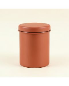 Cliff Crossing Storage Canister With Lid - Terracotta (synthetic illustration; no displayed measurements)