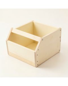 Juniper Branch Low Toy Storage Unit - Cream (synthetic illustration; no displayed measurements)