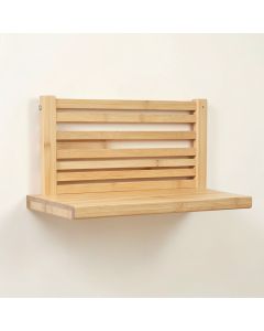 Vale Arc Wall-Mounted Entryway Organizer Shelf - Beige (synthetic illustration; no displayed measurements)