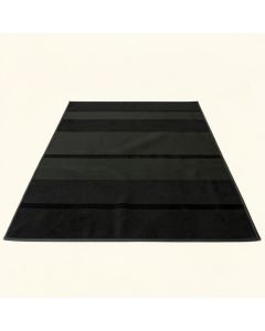 Harbor Bend Rectangular Outdoor Rug - Black (synthetic illustration; no displayed measurements)