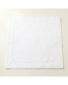 Slate Edge Bath Mat - White (synthetic illustration; no displayed measurements)