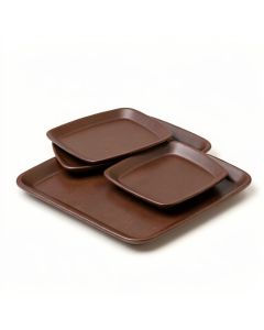 Poulan 4 Piece Coffee Table Tray Set (synthetic illustration; no displayed measurements)