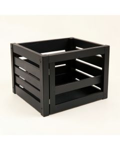 Harbor Crest Empty Furniture-Style Pet Crate - Black (synthetic illustration; no displayed measurements)