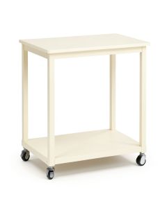 Brook Crossing Empty Rolling Workshop Cart - Ivory (synthetic illustration; no displayed measurements)