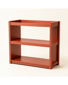 Cove Edge Desktop Shelving Unit - Terracotta (synthetic illustration; no displayed measurements)