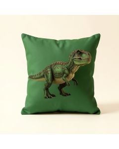Dinosaur Throw Pillow (synthetic illustration; no displayed measurements)