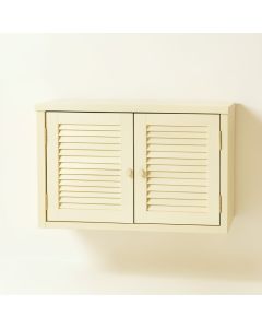 Olive Bluff Wall-Mounted Entry Cabinet - Cream (synthetic illustration; no displayed measurements)