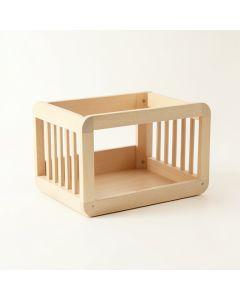 Cliff Field Empty Furniture-Style Pet Crate - Beige (synthetic illustration; no displayed measurements)