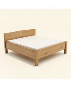 Chrysanthe Solid Wood Standard Bed (synthetic illustration; no displayed measurements)