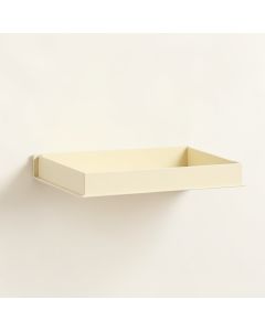 Juniper Branch Wall-Mounted Shelf - Ivory (synthetic illustration; no displayed measurements)