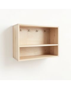 Field Canyon Wall-Mounted Entryway Organizer Shelf - Beige (synthetic illustration; no displayed measurements)