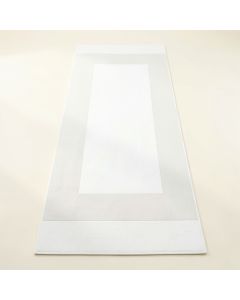 Maple Brook Narrow Runner Rug - White (synthetic illustration; no displayed measurements)