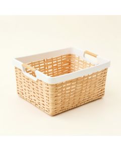 Lake Canyon Empty Storage Basket - White (synthetic illustration; no displayed measurements)