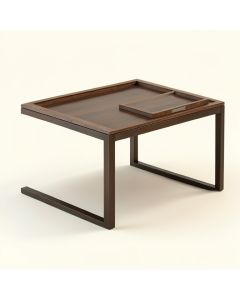 Dominique Coffee Table With Tray Top (synthetic illustration; no displayed measurements)