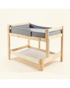 Jefferies Twin Low Loft Bed (synthetic illustration; no displayed measurements)