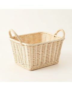 Willow Bluff Empty Storage Basket - Ivory (synthetic illustration; no displayed measurements)