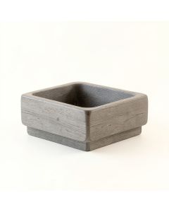 Sage Bluff Empty Raised Planter - Gray (synthetic illustration; no displayed measurements)