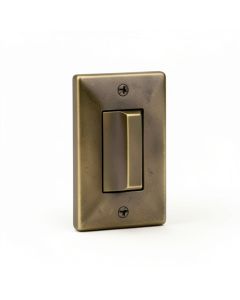 Deco 1-Gang Toggle Light Switch Wall Plate (synthetic illustration; no displayed measurements)