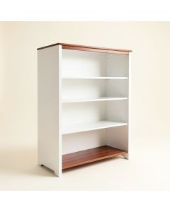 Malaga 86.61 '' H X 57.09 '' W Solid Wood Standard Bookcase (synthetic illustration; no displayed measurements)