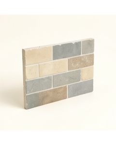 Biarritz Series 3 '' X 6 '' Ceramic Brick Look Subway Tile (synthetic illustration; no displayed measurements)