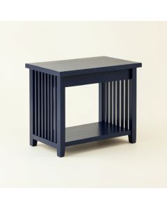 Maple Branch Small Writing Desk - Navy (synthetic illustration; no displayed measurements)
