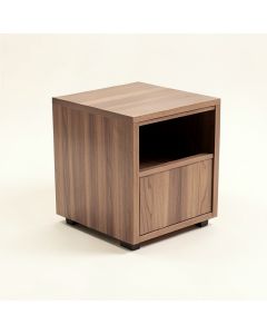 Keira End Table With Storage (synthetic illustration; no displayed measurements)