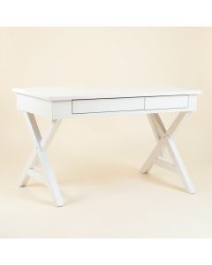 Dawn Bend Writing Desk - White (synthetic illustration; no displayed measurements)