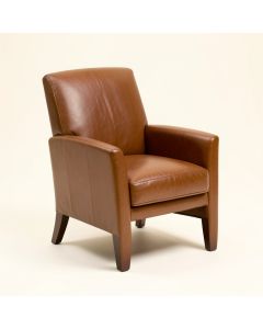 Schlater Diamond Genuine Leather Upholstered Dining Chair (synthetic illustration; no displayed measurements)