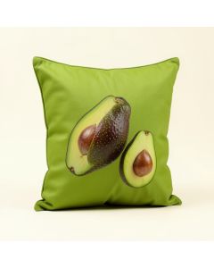 Avocados 3 Throw Pillow (synthetic illustration; no displayed measurements)