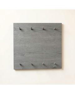 Holly Dell Empty Wall-Mounted Tool Organizer Panel - Gray (synthetic illustration; no displayed measurements)