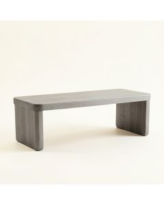 Elm Crossing Indoor Bench - Gray (synthetic illustration; no displayed measurements)