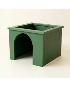 Ash Brook Empty Furniture-Style Litter Enclosure - Green (synthetic illustration; no displayed measurements)