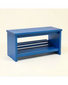 Cliff Branch Shoe Storage Bench - Blue (synthetic illustration; no displayed measurements)