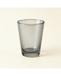 Ridge Arc Empty Candle Holder - Gray (synthetic illustration; no displayed measurements)